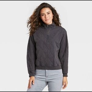 Universal Thread Quilted Pullover